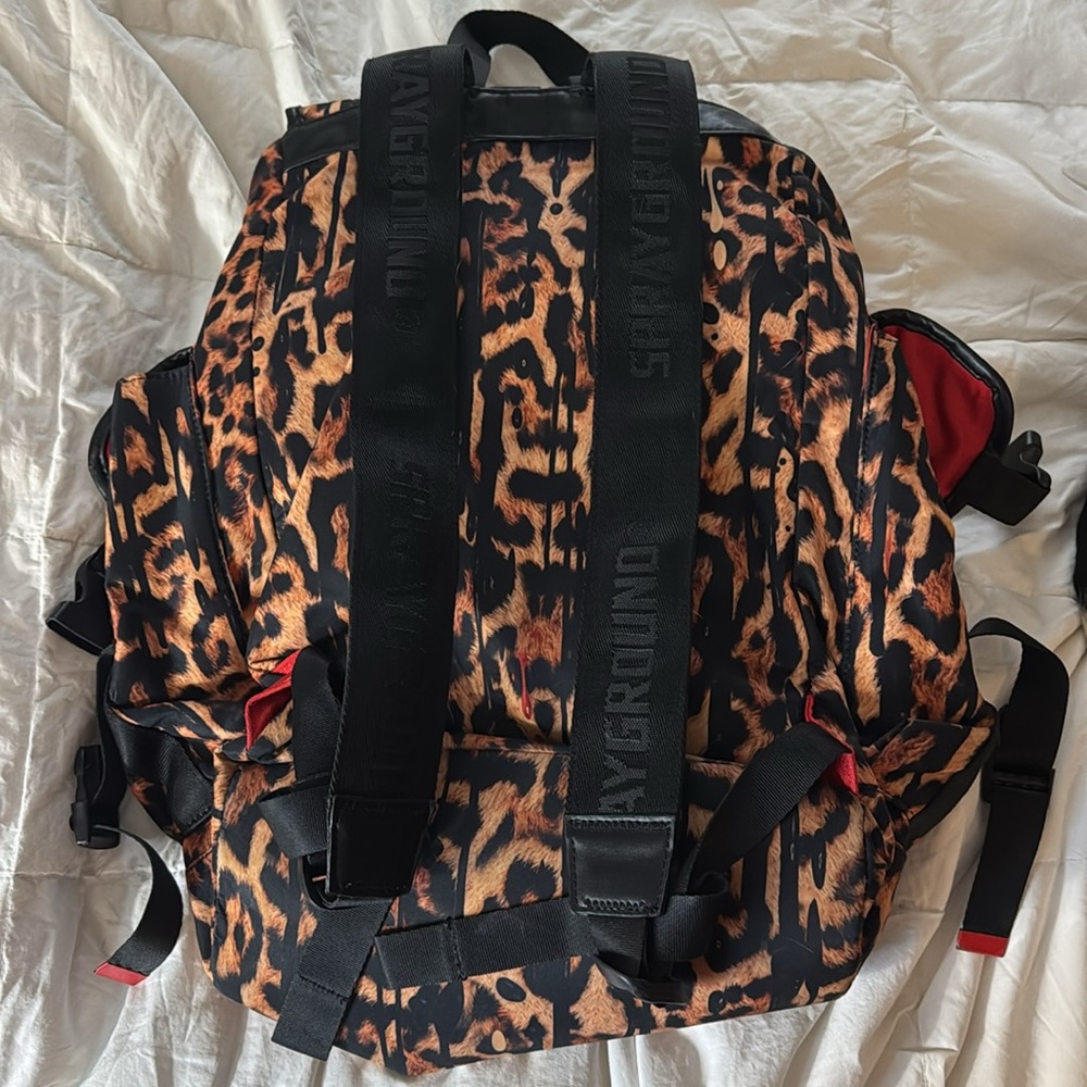 Sprayground Leopard Backpack - Picture 2 of 4